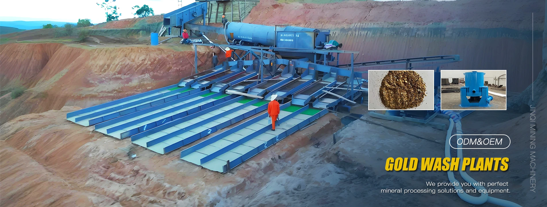 Fornitur tal-Pjanti tal-Ħasil ​​tad-Deheb fiċ-Ċina