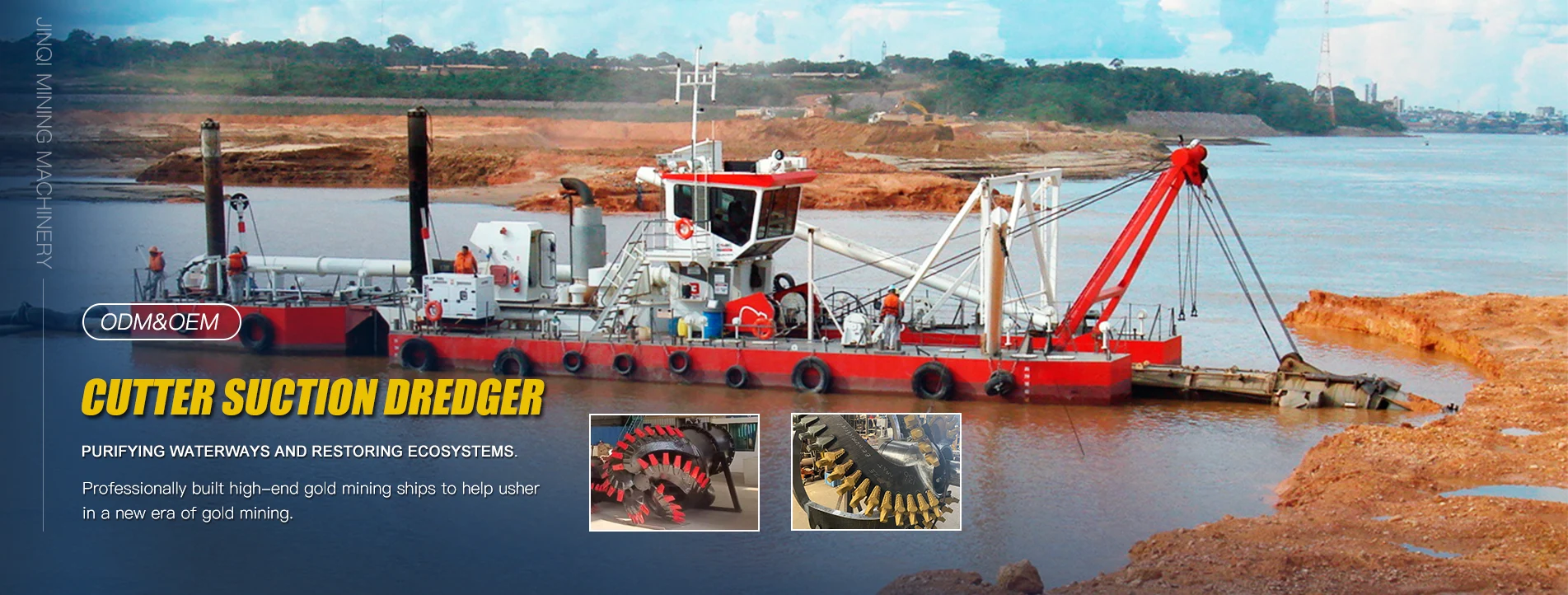 Ċina Cutter Suction Dredger Fornitur